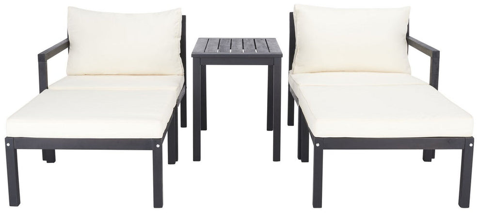 Safavieh Pratia 5Pc Outdoor Set | Outdoor Patio |  Modishstore  - 11