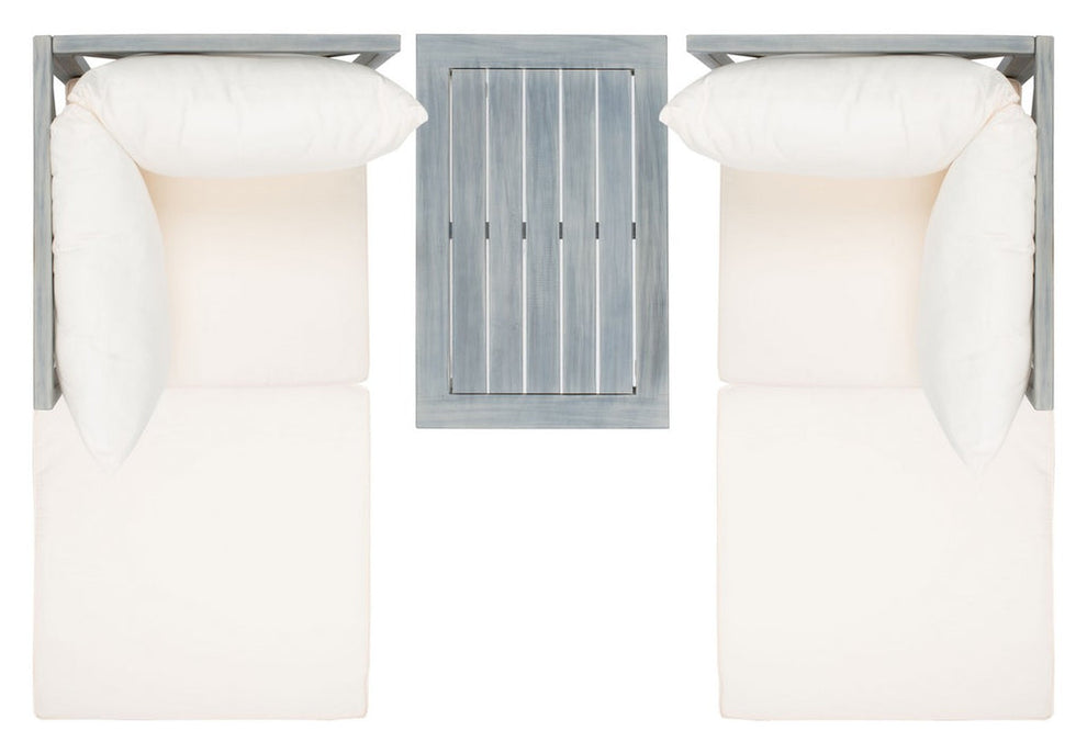 Safavieh Ronson 5 Pc Sectional Set | Outdoor Patio |  Modishstore  - 4