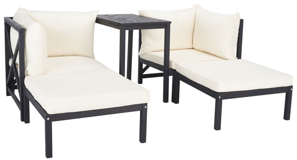 Safavieh Ronson 5 Pc Sectional Set | Outdoor Patio |  Modishstore  - 20