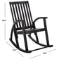Safavieh Clayton Rocking Chair | Outdoor Chairs |  Modishstore  - 8