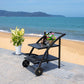 Safavieh Lodi Tea Cart | Outdoor Tables |  Modishstore 