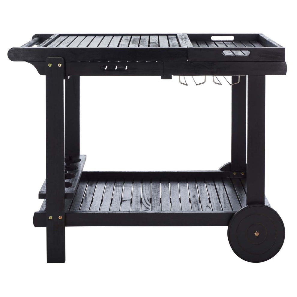 Safavieh Orland Tea Trolly | Outdoor Tables |  Modishstore  - 6