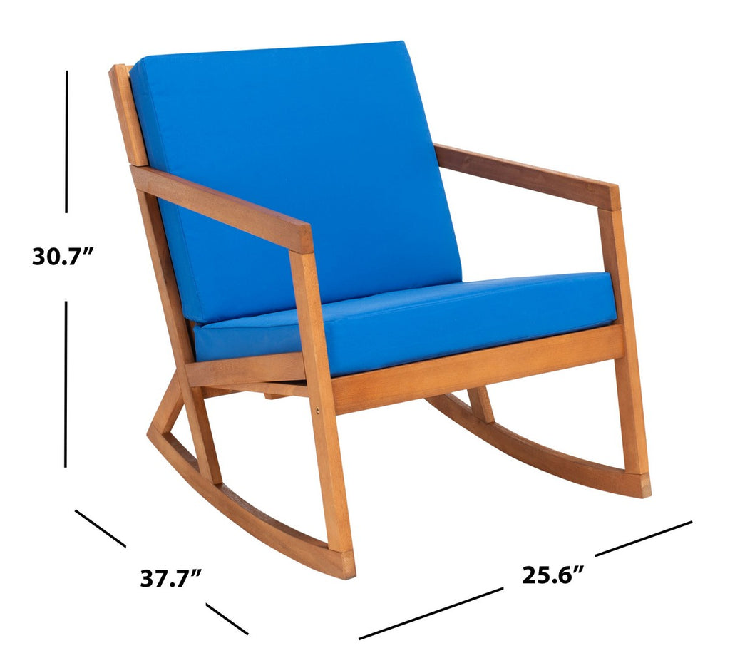 Safavieh Vernon Rocking Chair | Outdoor Chairs |  Modishstore  - 11