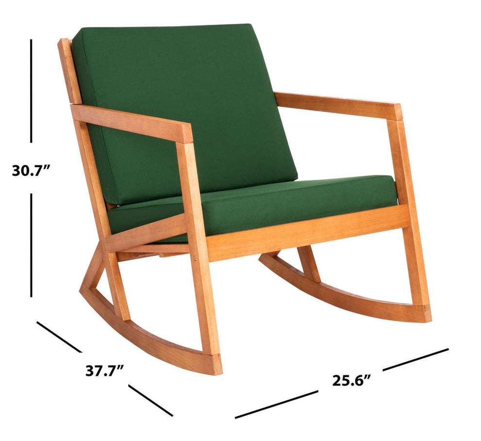 Safavieh Vernon Rocking Chair | Outdoor Chairs |  Modishstore  - 18