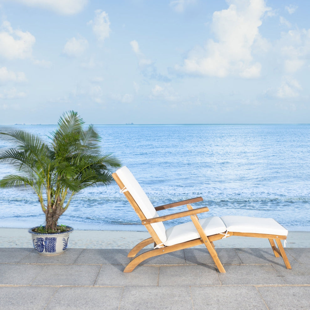 Safavieh Palmdale Lounge Chair | Outdoor Chaise Lounges |  Modishstore  - 6