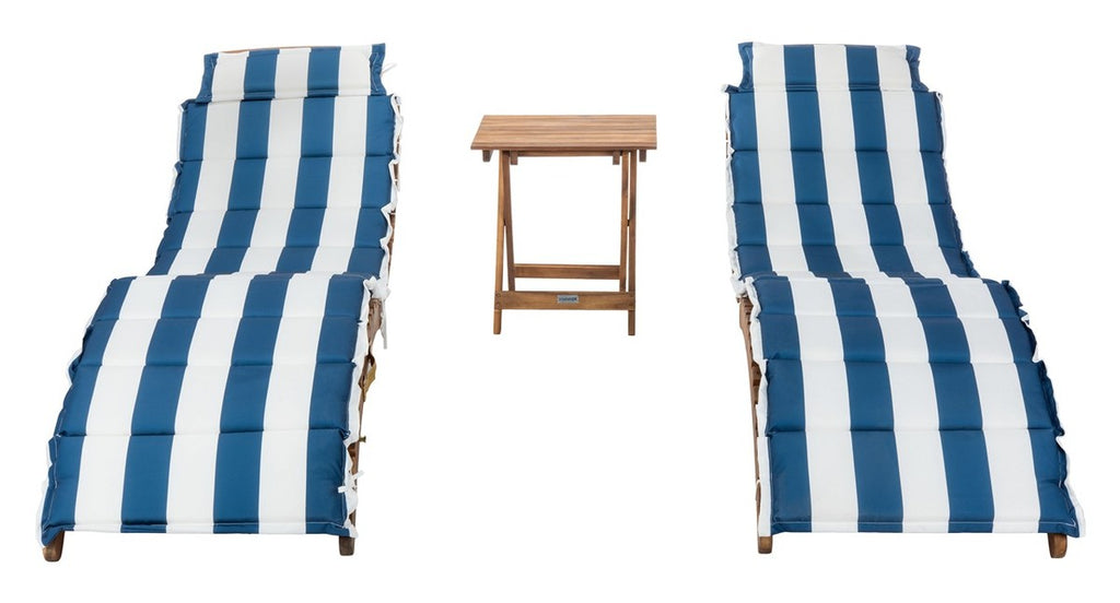 Safavieh Pacifica 3 Piece Lounge Set | Outdoor Chaise Lounges |  Modishstore  - 30