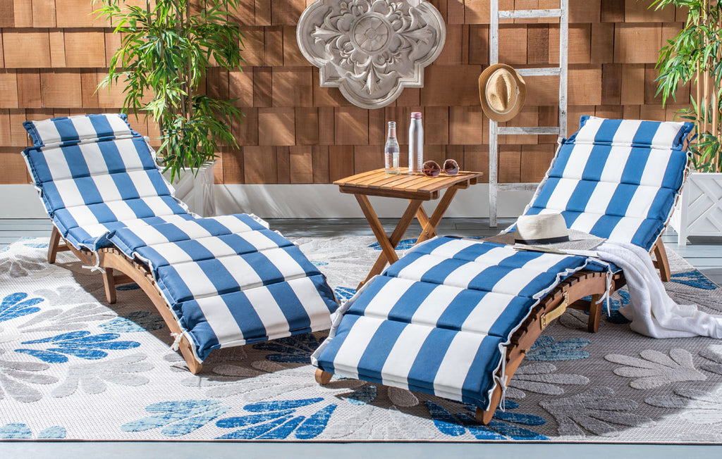 Safavieh Pacifica 3 Piece Lounge Set | Outdoor Chaise Lounges |  Modishstore  - 29