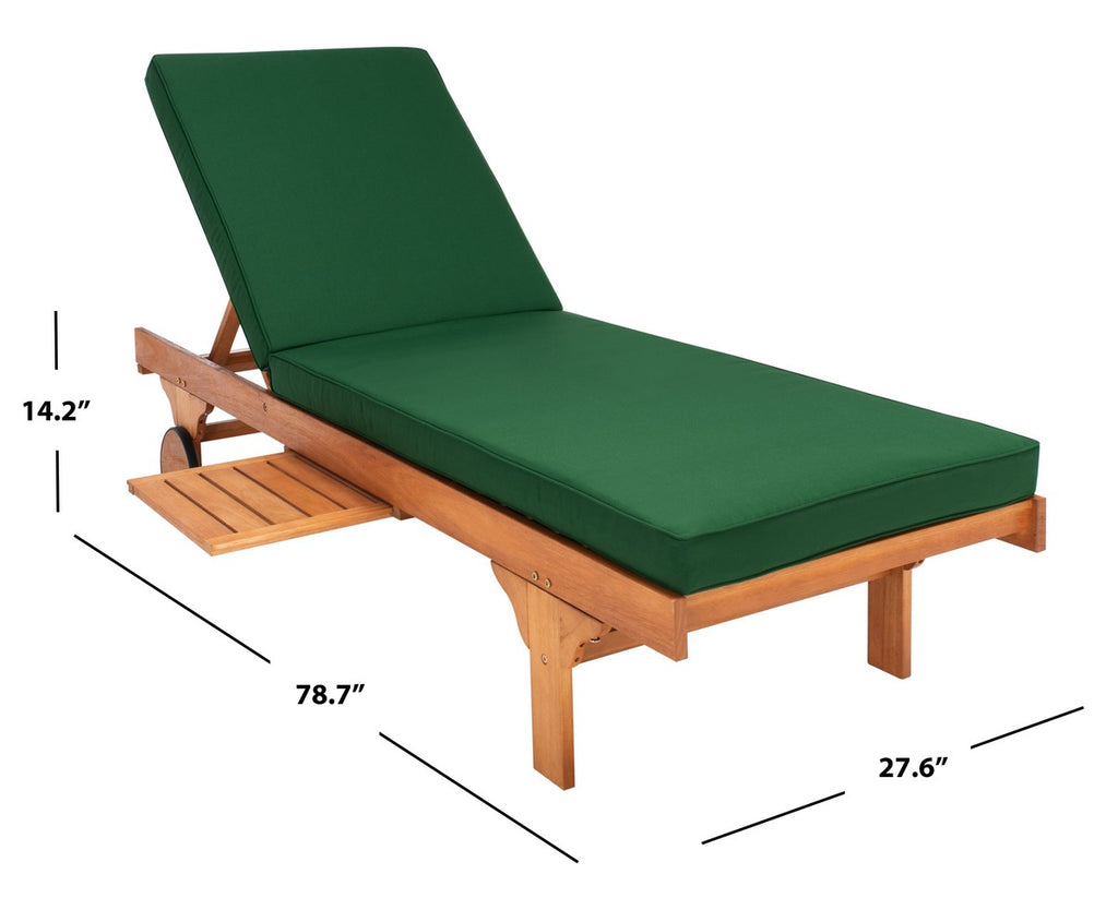 Safavieh Newport Lounge Chair | Outdoor Chaise Lounges |  Modishstore  - 9