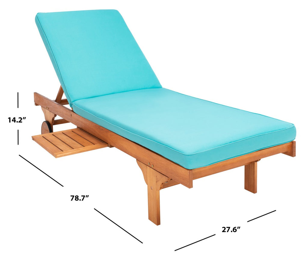 Safavieh Newport Lounge Chair | Outdoor Chaise Lounges |  Modishstore  - 21