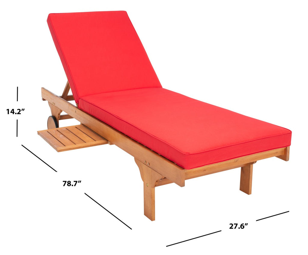 Safavieh Newport Lounge Chair | Outdoor Chaise Lounges |  Modishstore  - 33