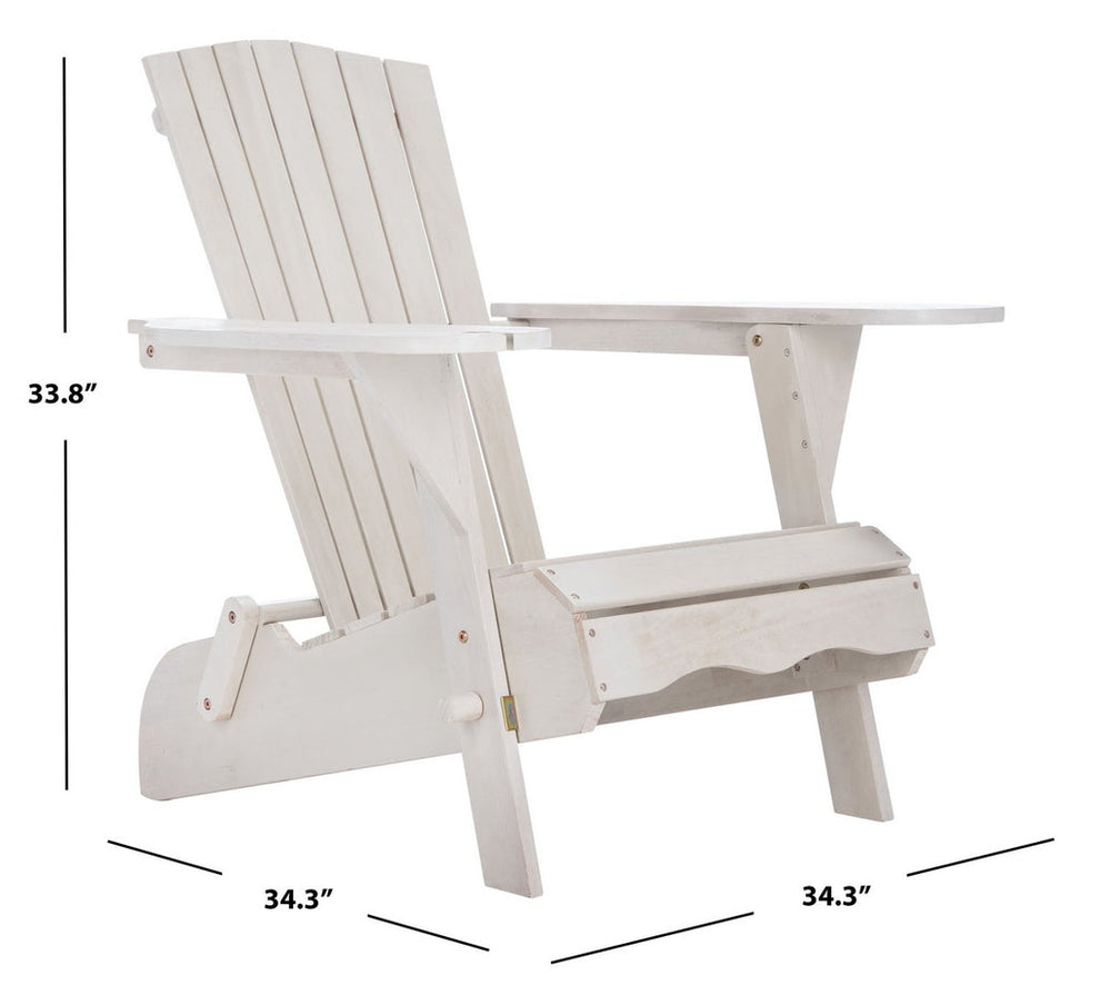 Safavieh Breetel Adirondack 2 Per Box | Outdoor Chairs |  Modishstore  - 9
