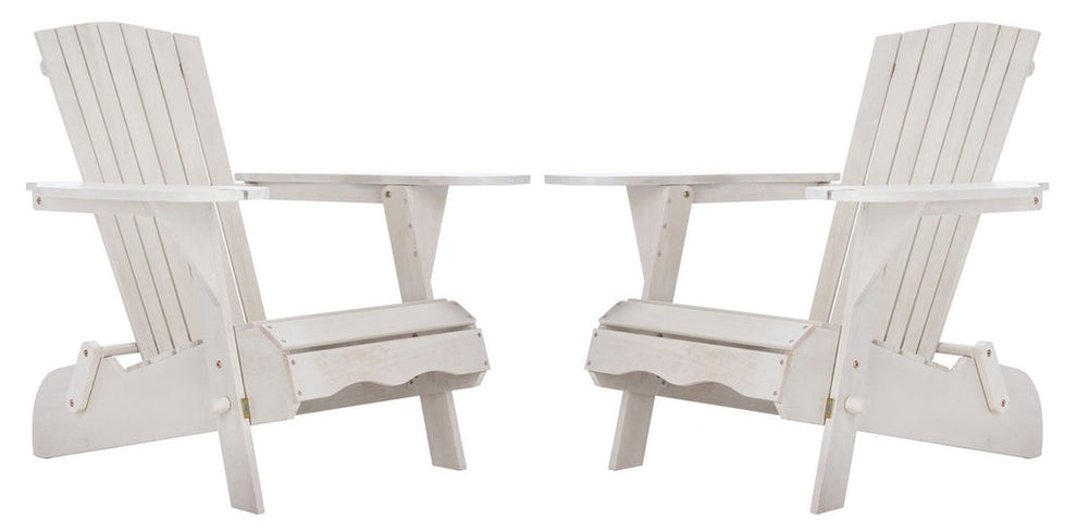 Safavieh Breetel Adirondack 2 Per Box | Outdoor Chairs |  Modishstore  - 2