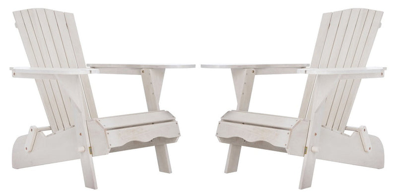 Safavieh Breetel Adirondack 2 Per Box | Outdoor Chairs |  Modishstore  - 2