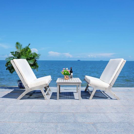 Safavieh Chaston 4 Pc Living Set | Outdoor Sofas, Loveseats & Sectionals |  Modishstore  - 44