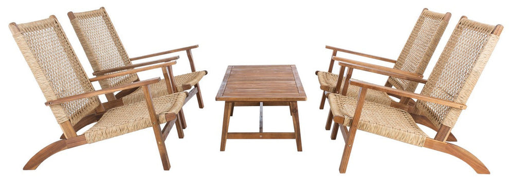 Safavieh Deven Living Set | Outdoor Dining Sets |  Modishstore  - 2