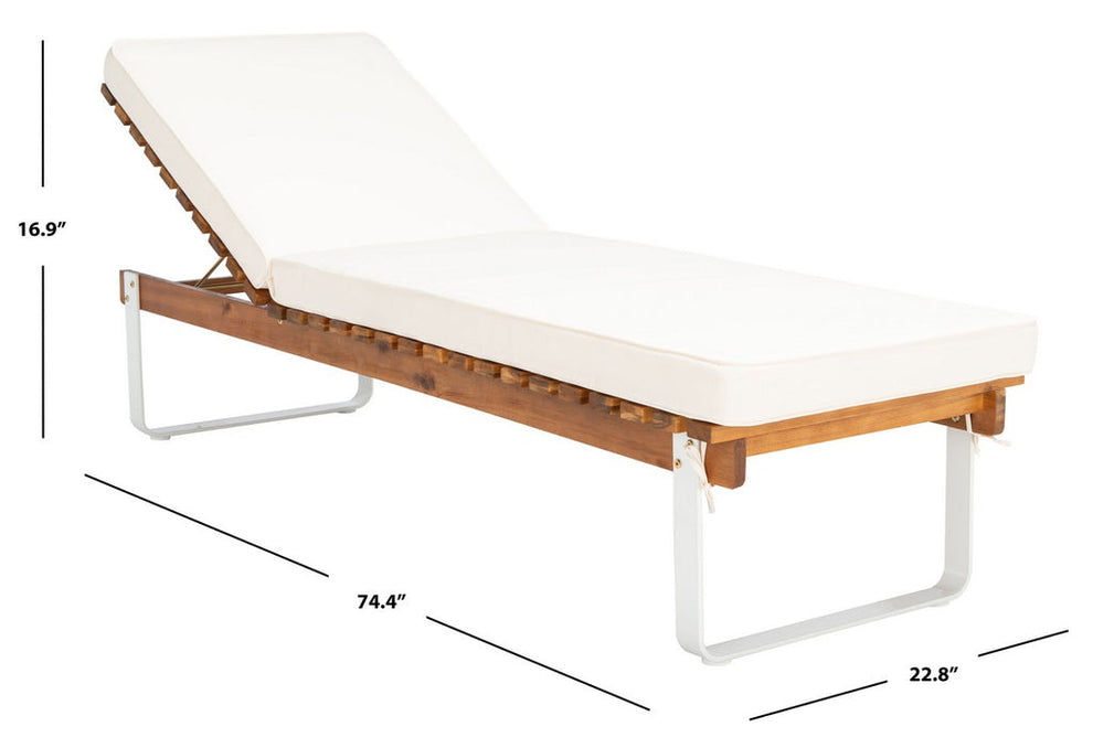 Safavieh Nuca Sunlounger | Outdoor Recliners & Lounge Chairs |  Modishstore  - 8