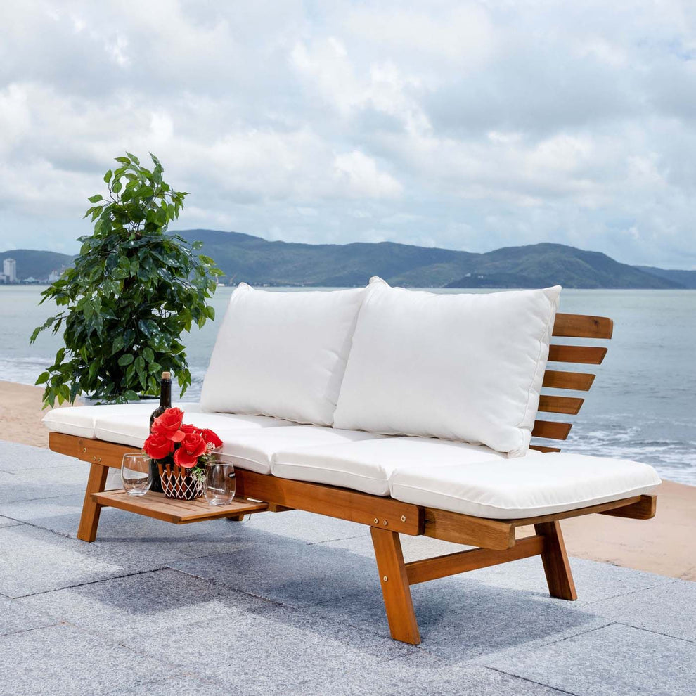 Safavieh Emely Outdoor Daybed | Outdoor Patio Daybed |  Modishstore  - 3