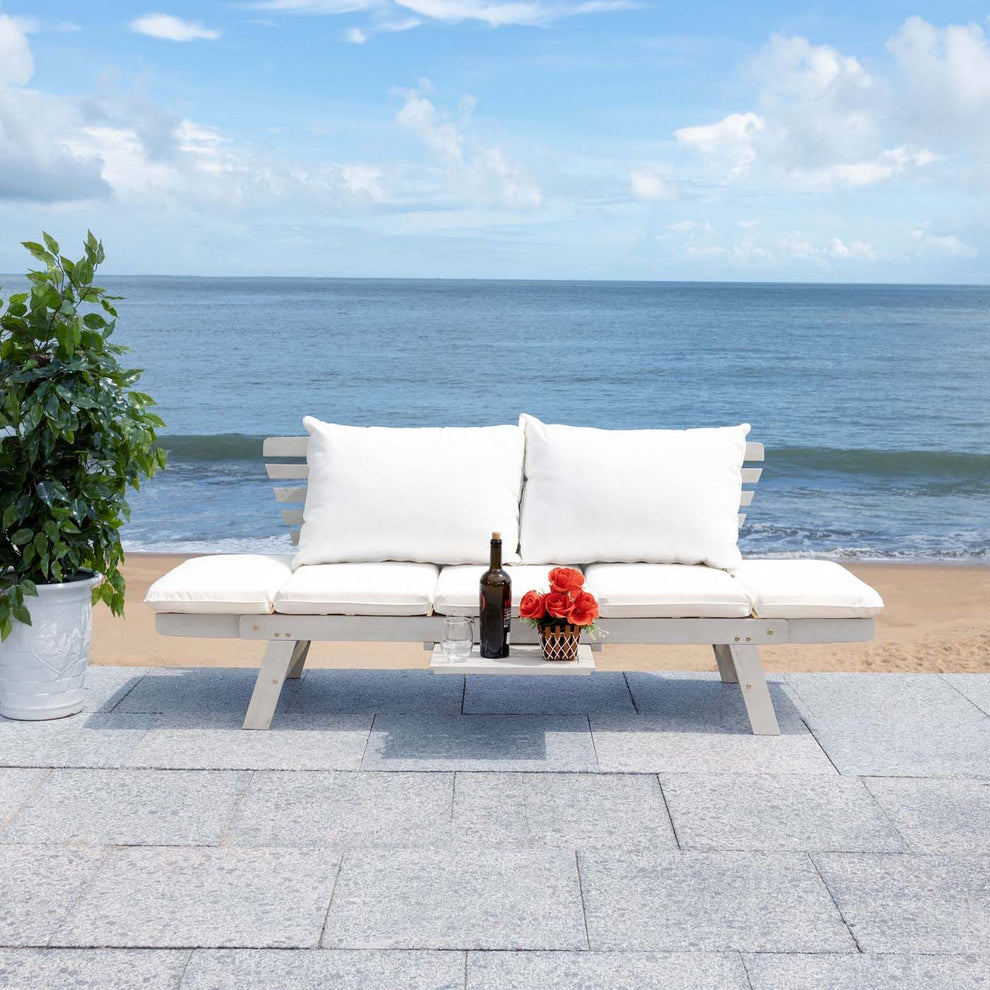 Safavieh Emely Outdoor Daybed | Outdoor Patio Daybed |  Modishstore  - 5