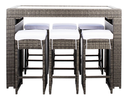 Safavieh Horus Dining Set | Outdoor Dining Sets |  Modishstore  - 2