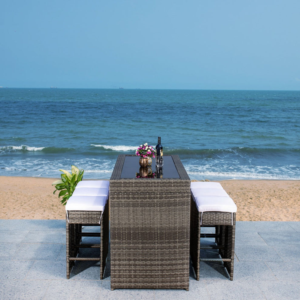 Safavieh Horus Dining Set | Outdoor Dining Sets |  Modishstore 