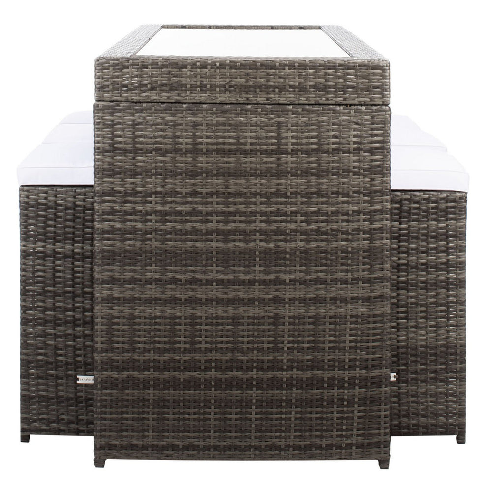 Safavieh Horus Dining Set | Outdoor Dining Sets |  Modishstore  - 9