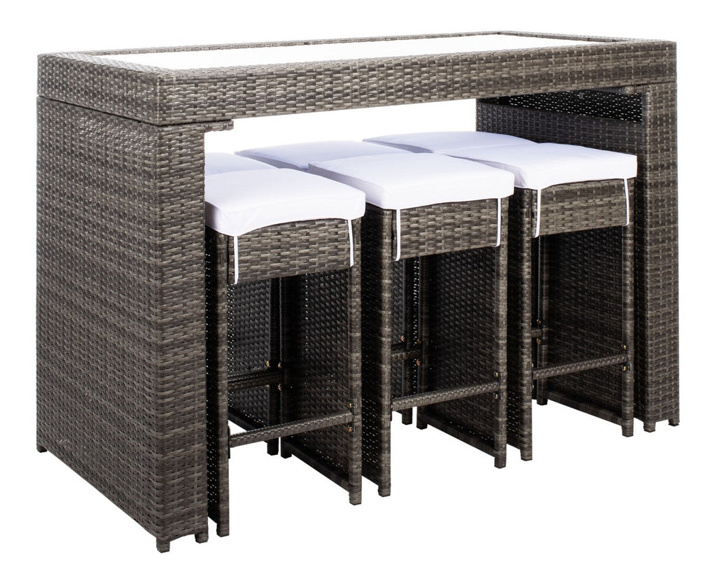 Safavieh Horus Dining Set | Outdoor Dining Sets |  Modishstore  - 11