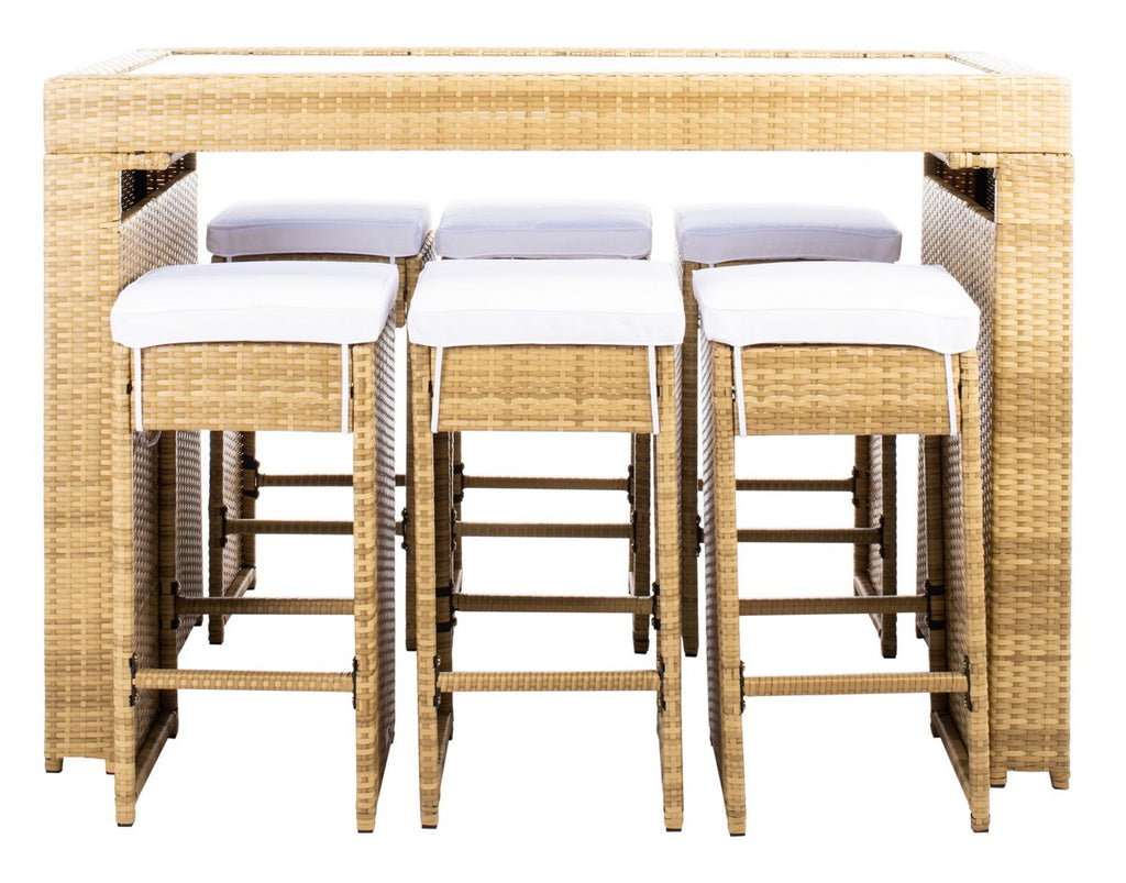 Safavieh Horus Dining Set | Outdoor Dining Sets |  Modishstore  - 14