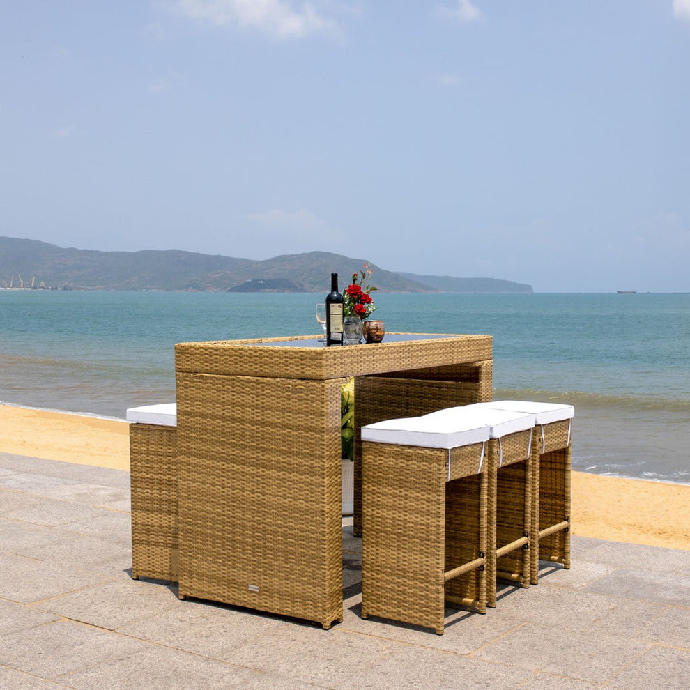 Safavieh Horus Dining Set | Outdoor Dining Sets |  Modishstore  - 15