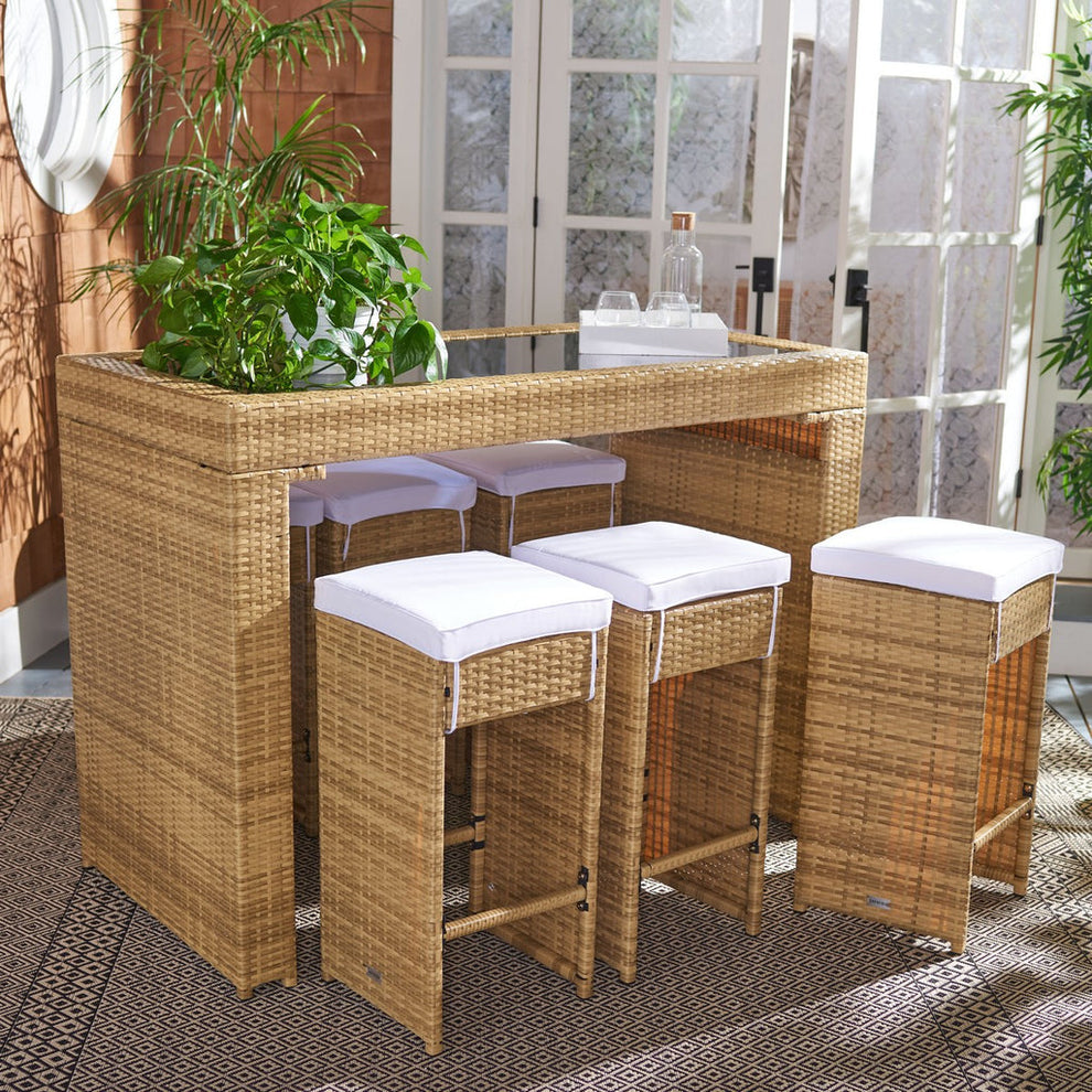 Safavieh Horus Dining Set | Outdoor Dining Sets |  Modishstore  - 24