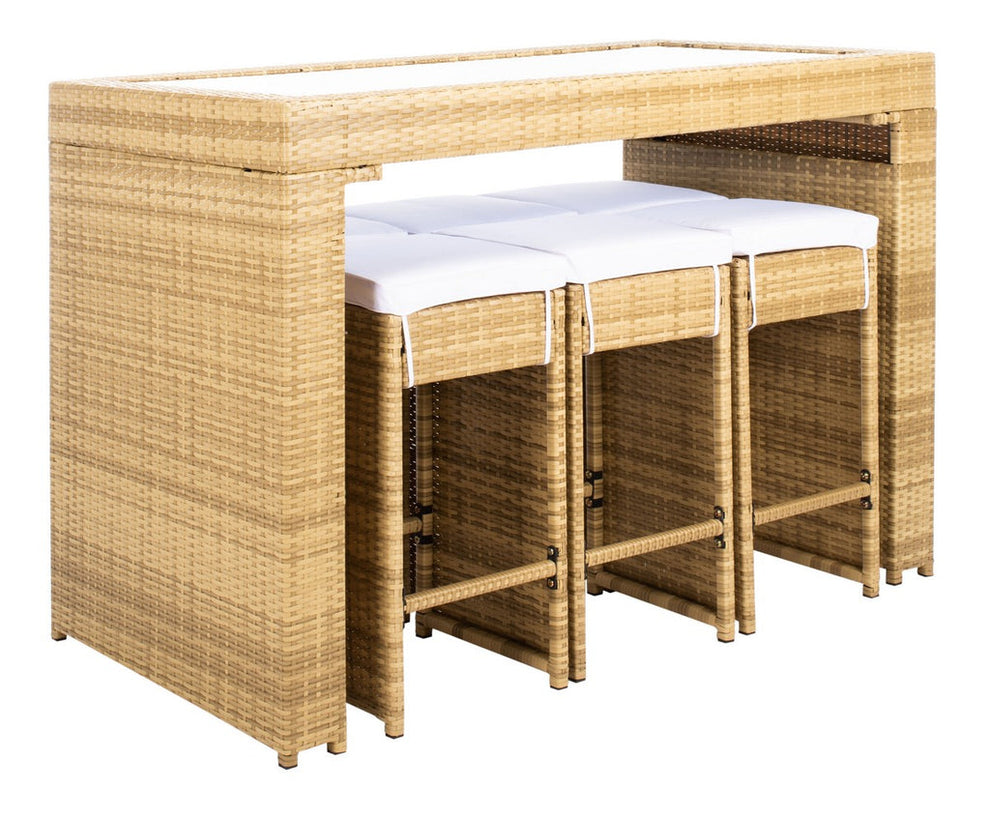 Safavieh Horus Dining Set | Outdoor Dining Sets |  Modishstore  - 23