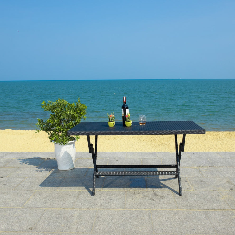 Safavieh Akita Folding Table | Outdoor Tables |  Modishstore  - 2