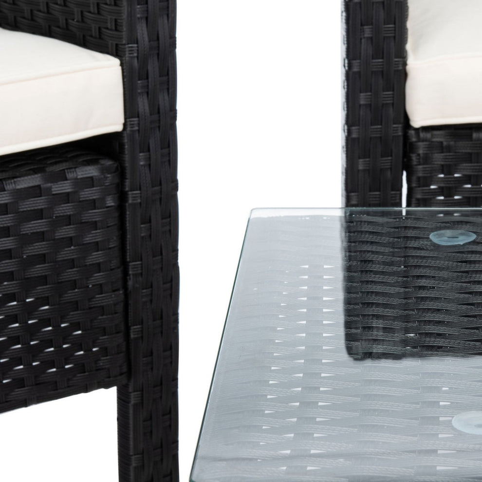 Safavieh Aboka 4Pc Living Set | Outdoor Sofas, Loveseats & Sectionals |  Modishstore  - 3