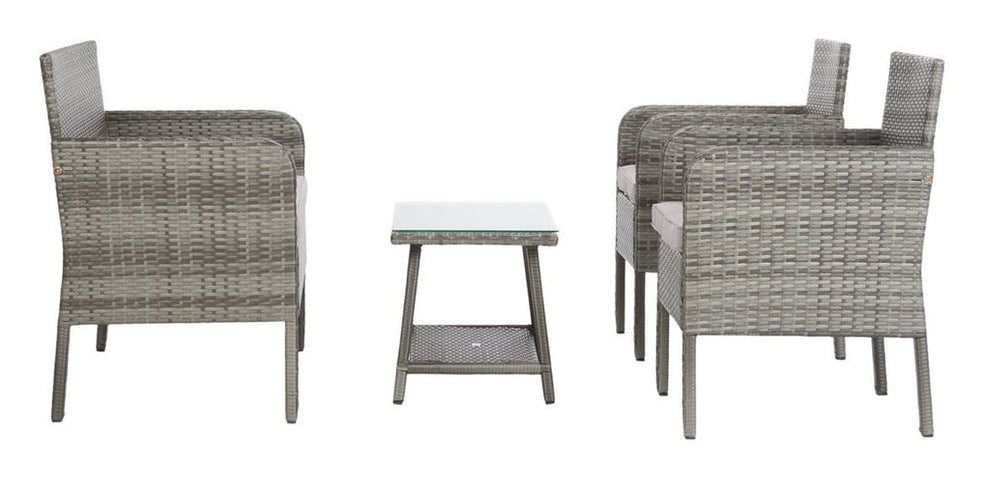 Safavieh Aboka 4Pc Living Set | Outdoor Sofas, Loveseats & Sectionals |  Modishstore  - 13