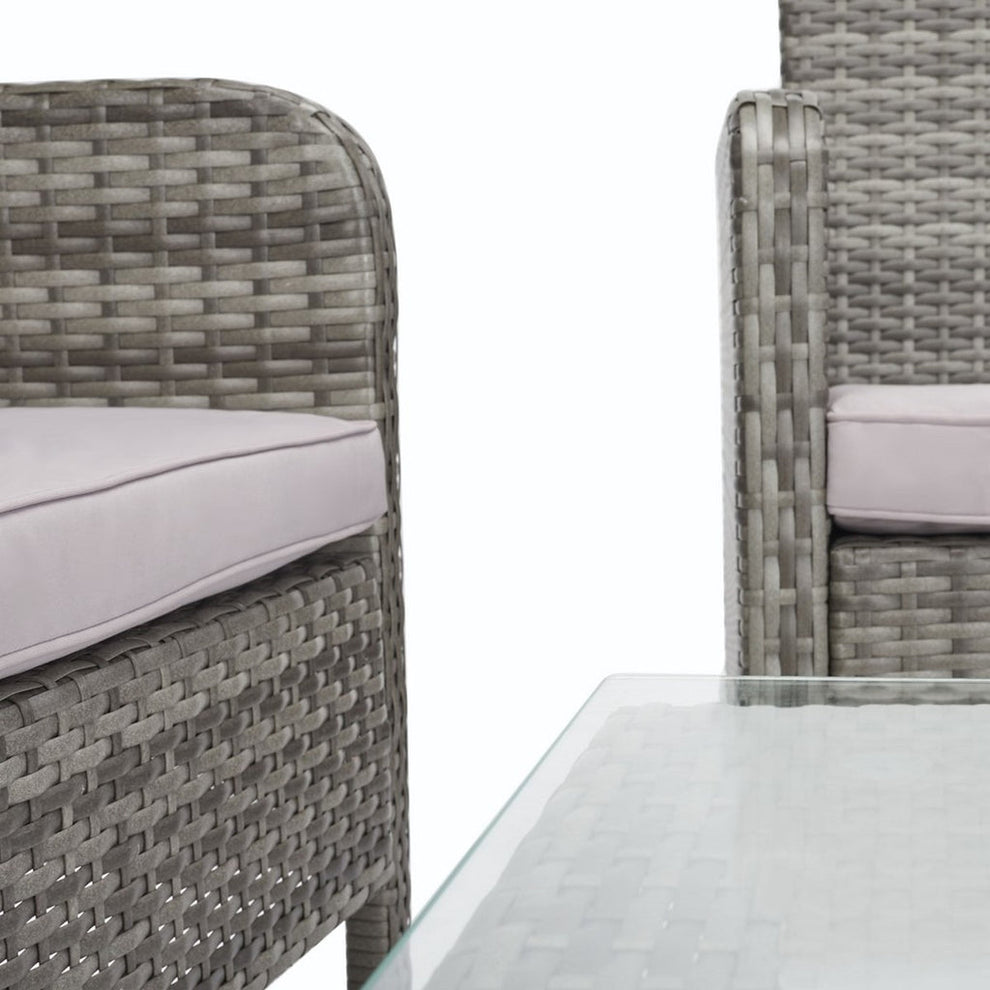 Safavieh Aboka 4Pc Living Set | Outdoor Sofas, Loveseats & Sectionals |  Modishstore  - 14