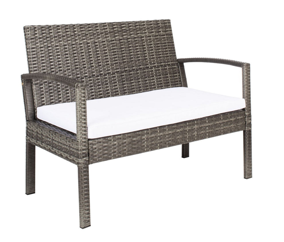 Safavieh Bassey 4Pc Living Set | Outdoor Sofas, Loveseats & Sectionals |  Modishstore  - 9