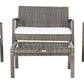 Safavieh Bassey 4Pc Living Set | Outdoor Sofas, Loveseats & Sectionals |  Modishstore  - 2
