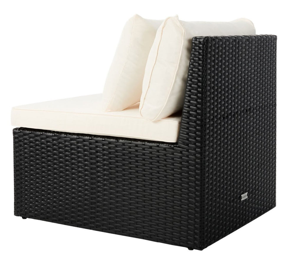 Safavieh Pramla Outdoor Sette With Ottoman | Outdoor Chaise Lounges |  Modishstore  - 8