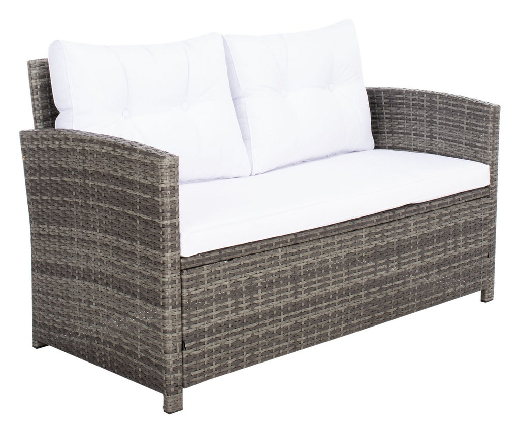 Safavieh Vellor 4Pc Living Set | Outdoor Sofas, Loveseats & Sectionals |  Modishstore  - 7