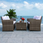 Safavieh Vellor 4Pc Living Set | Outdoor Sofas, Loveseats & Sectionals |  Modishstore  - 3
