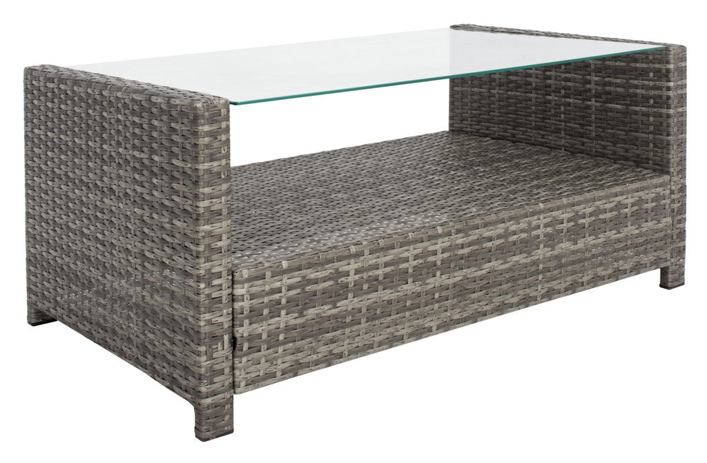 Safavieh Vellor 4Pc Living Set | Outdoor Sofas, Loveseats & Sectionals |  Modishstore  - 5