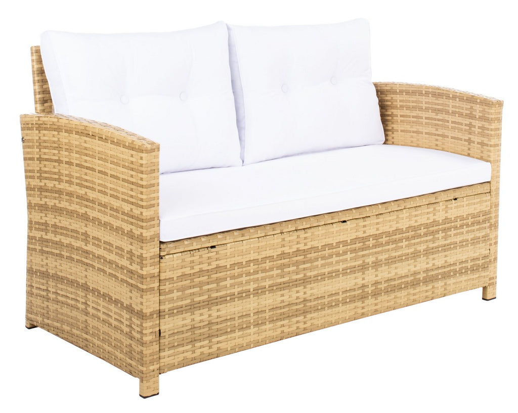 Safavieh Vellor 4Pc Living Set | Outdoor Sofas, Loveseats & Sectionals |  Modishstore  - 16