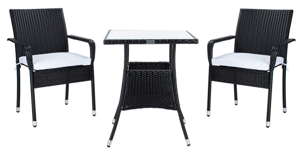 Safavieh Laban Bistro Set | Outdoor Dining Sets |  Modishstore  - 2