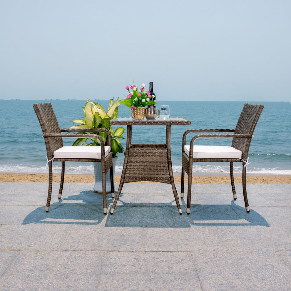 Safavieh Laban Bistro Set | Outdoor Dining Sets |  Modishstore  - 15