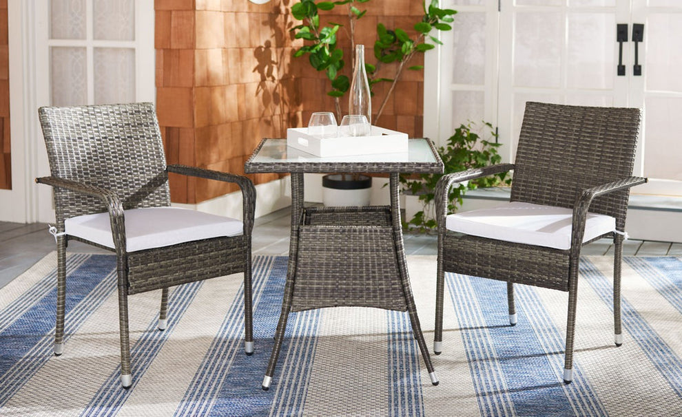 Safavieh Laban Bistro Set | Outdoor Dining Sets |  Modishstore  - 21