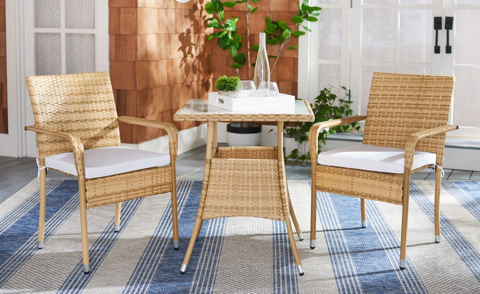 Safavieh Laban Bistro Set | Outdoor Dining Sets |  Modishstore  - 29
