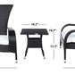 Safavieh Edna 3Pc Lounge Set | Outdoor Chairs |  Modishstore  - 7