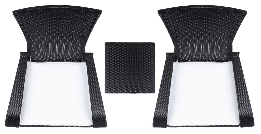 Safavieh Edna 3Pc Lounge Set | Outdoor Chairs |  Modishstore  - 4