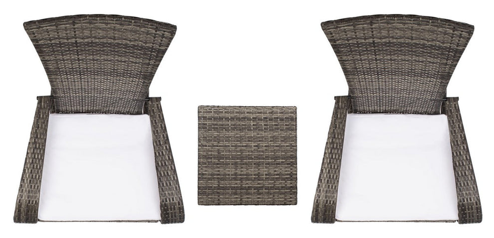 Safavieh Edna 3Pc Lounge Set | Outdoor Chairs |  Modishstore  - 21