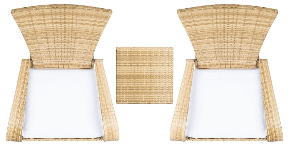 Safavieh Edna 3Pc Lounge Set | Outdoor Chairs |  Modishstore  - 29