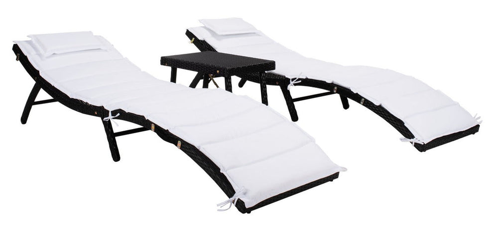 Safavieh Carew 3Pc Sun Lounger Set | Outdoor Recliners & Lounge Chairs |  Modishstore  - 8